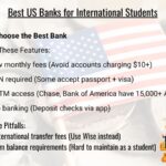 Best US Banks for International Students